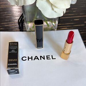 Chanel Rouge Allure shade 837 (Spectacular) Red~Discontinued & Limited Edition